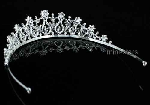 Bridal Wedding Tiara use Swarovski Crystal T1381  