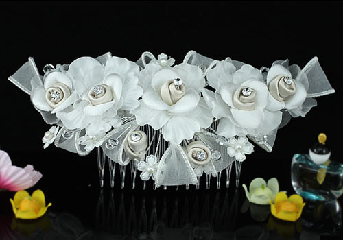 swan logo on it fantastic hair accessories for weddings proms parties 